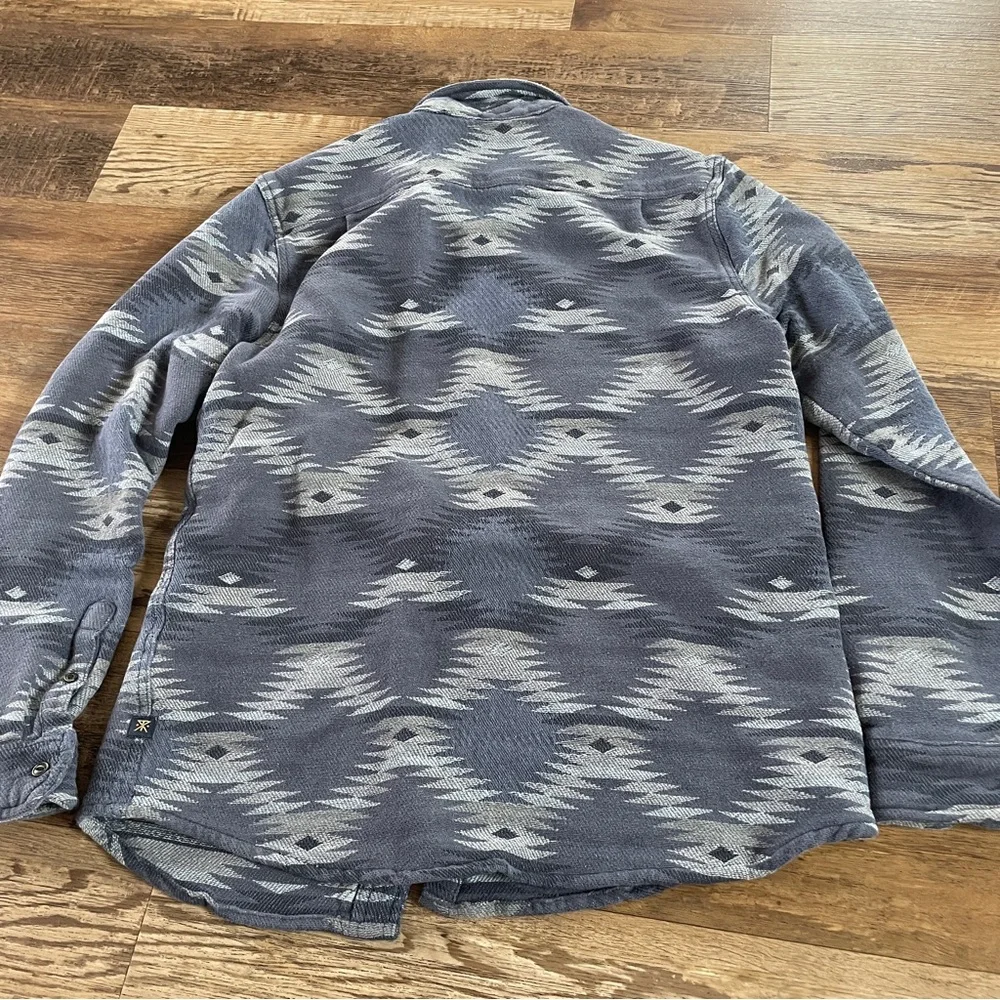 Roark Teton bottom down woven shirt Medium - Picture 4 of 12